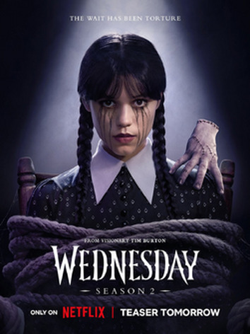 постер Уэнсдэй 2 сезон