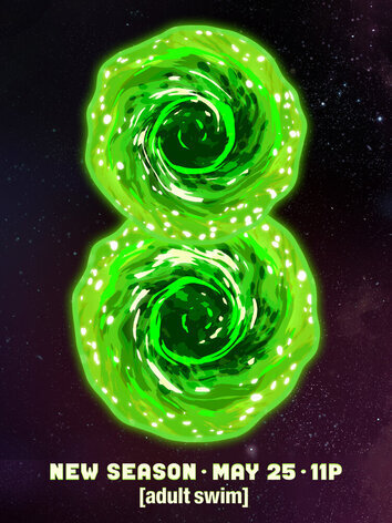 постер Рик и Морти (8 сезон)