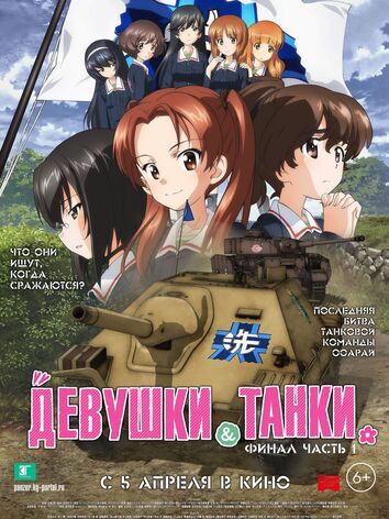 постер Девушки и танки