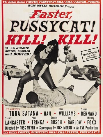 постер Быстрее, кошечка! Убей, убей!