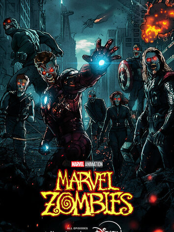 постер Зомби Марвел