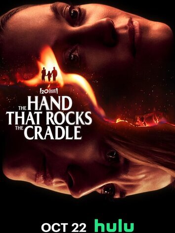 постер Рука, качающая колыбель