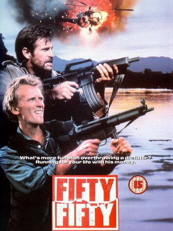 постер Пятьдесят на пятьдесят